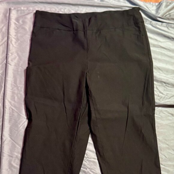 Tribal Pants - Tribal Black Pull On Dress Pants Size 18W Stretch